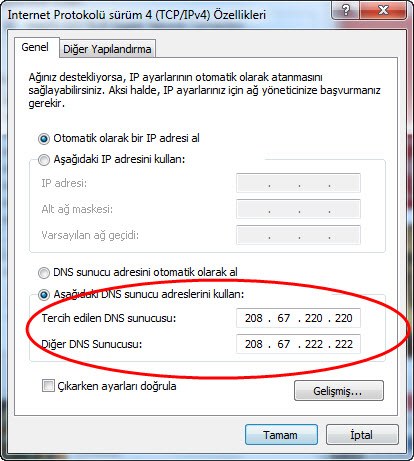 Twitter'a DNS engeli de geldi! İşte yeni DNS ayarları! - Resim : 6