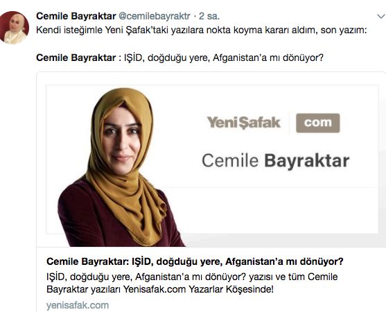 Yeni Şafak'ta flaş ayrılık! Hangi yazar gazeteyle yollarını ayırdı? - Resim : 1