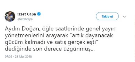 Satışın ardından flaş Aydın Doğan iddiası: "Artık dayanacak gücüm kalmadı" - Resim : 1