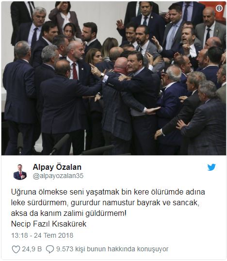 Alpay Özalan'ın gafı Hürriyet yazarını kızdırdı: 'Hisli Sözler Daire Başkanlığı' kurulsun! - Resim : 1