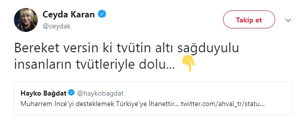 Hayko Bağdat'ın 'Muharrem İnce' yazısı tartışma yarattı! "Elinde cemaat çetesinin megafonu var!" - Resim : 7