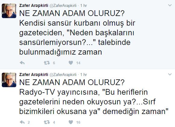 Ünlü ekran yüzü 'sansür' talebine isyan etti! Ne zaman adam oluruz? (Medyaradar/Özel) - Resim : 1