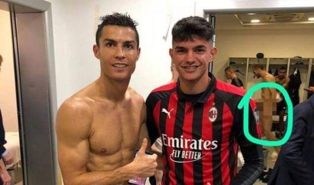 Dünya bu görüntüyü konuşuyor! Ronaldo'nun fotoğrafında çırılçıplak yakalandı! - Resim : 1