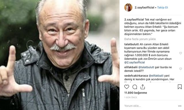 Altan Erkekli'nin o sözlerine Talat Bulut'tan manidar yorum: Her filmde oynamana rağmen... - Resim : 1