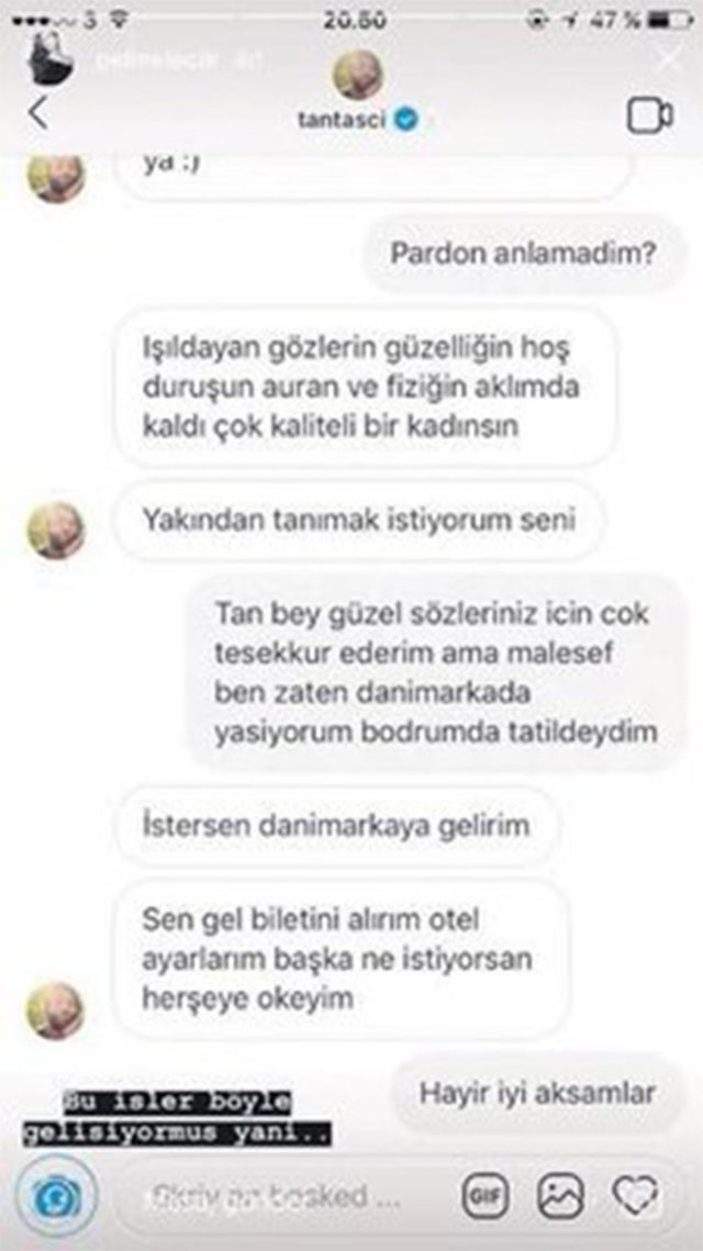 Ünlü popçunun taciz ettiği diş hekimi mesajları ifşa etti! 'Kaliteli kadınsın' - Resim : 1