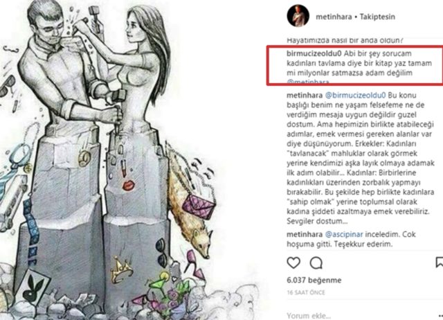 "Milyonlar satmazsa adam değilim!" diyen takipçisine Metin Hara'dan ince ayar! - Resim : 2