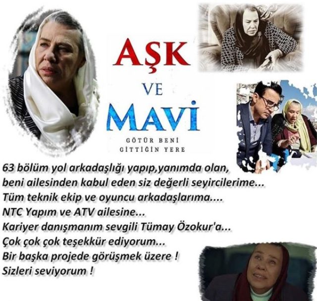 Aşk ve Mavi'de şoke eden ölüm! Ünlü oyuncu diziye böyle veda etti! - Resim : 1