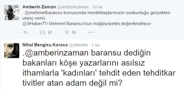 Nihal Bengisu Karaca'dan Amberin Zaman'a Baransu çıkışı! 'Terbiyemizden susuyoruz...' - Resim : 2