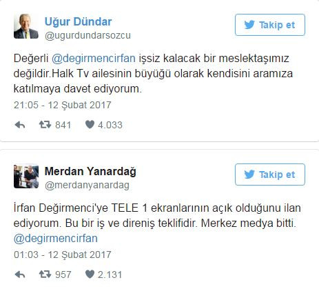 Kanal D'den “Hayır” dediği için kovulan İrfan Değirmenci’ye çifte teklif! - Resim : 1