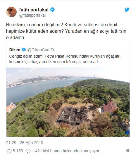 Fatih Portakal'dan iş insanı Mehmet Cengiz'e: Yaradan en ağır acıyı tattırsın - Resim : 1