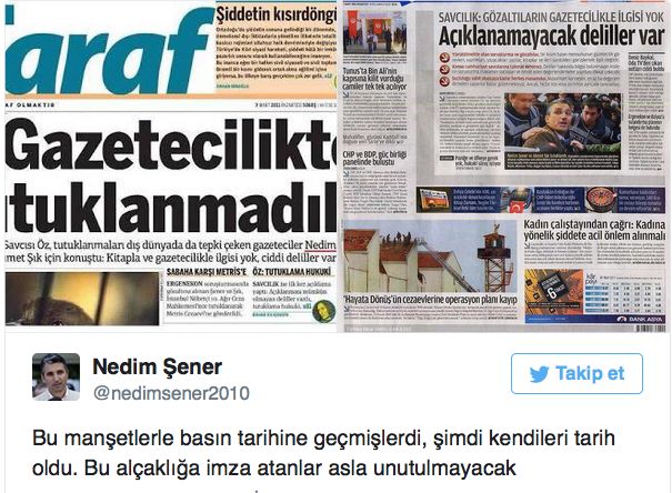 Nedim Şener'den 'tarihi' hatırlatma: Bu alçaklığa imza atanlar... - Resim : 1