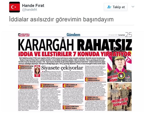 Hande Fırat’tan 'istifa' açıklaması! Hürriyet ile yolları ayırdı mı? - Resim : 1