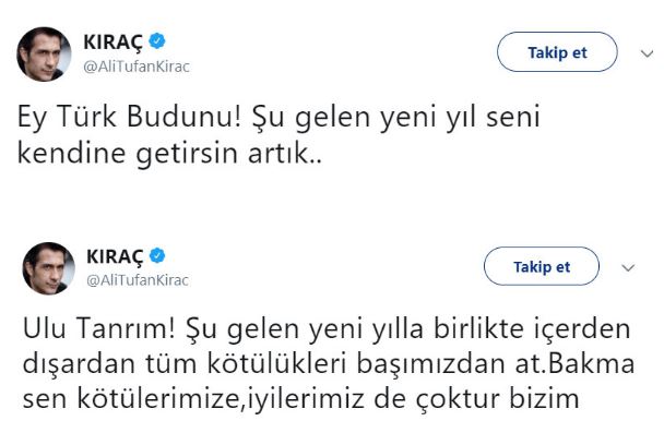 Sanatçı Kıraç'ın yeni yıl mesajı sosyal medyayı salladı! - Resim : 1