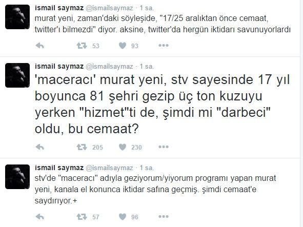 İsmail Saymaz Maceracı'ya fena çaktı: Üç ton kuzuyu yerken "hizmet"ti de... - Resim : 1