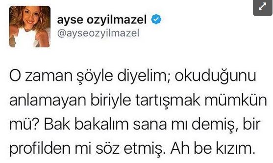 Ayşe Özyılmazel'den Ece Erken'e yanıt geldi: 'Ah be kızım...' - Resim : 1