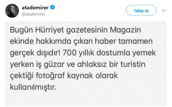 Ata Demirer Hürriyet'teki o habere patladı: "Ahlaksızın çektiği fotoğraf..." - Resim : 1