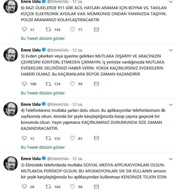 Firari Emre Uslu'dan panik mesajları: Bulunduğunuz yerleri terk edin! Hocaefendinin emri - Resim : 2