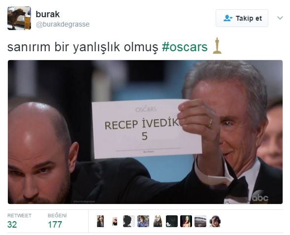 Oscar törenlerindeki “zarf hatası” Twitter’a damga vurdu! - Resim : 9