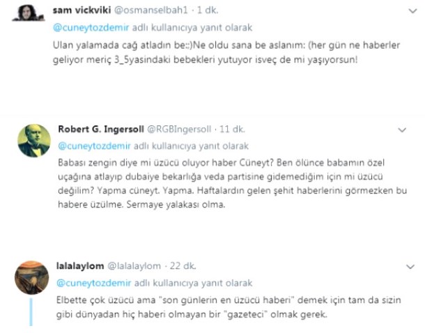 Düşen uçakla ilgili üzüntüsünü paylaşan Cüneyt Özdemir'i çıldırttılar! "Ne kadar korkunç insanlarla..." - Resim : 2