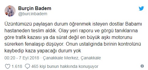 İsmet Badem’in oğlu, babasının ölüm nedenini açıkladı! - Resim : 1