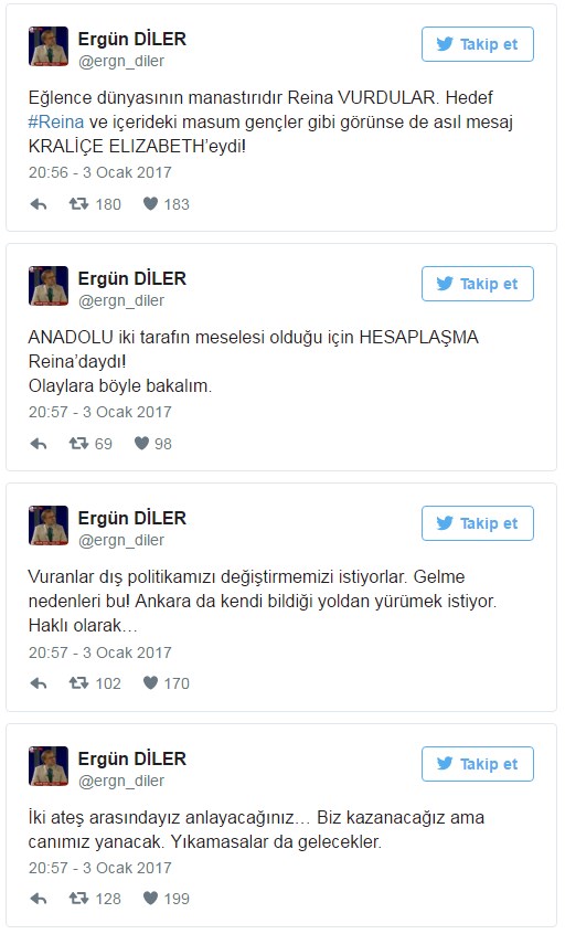 Takvim'in tepe isminin iddiası Twitter'ı salladı: Reina’daki mesaj Kraliçe Elizabeth’eydi! - Resim : 1