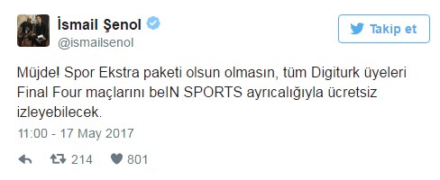 BeIN Sports’tan Final Four müjdesi! - Resim : 1