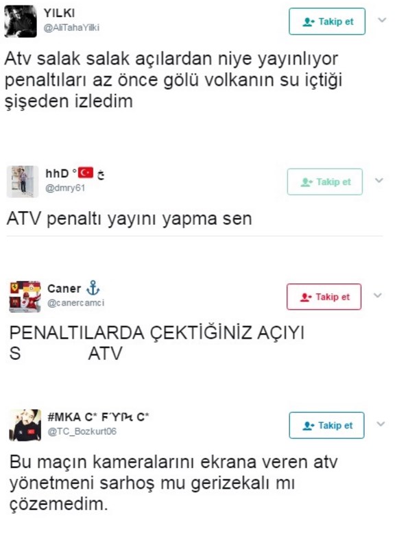 ATV'nin penaltı yayını izleyiciyi çileden çıkardı! "Asıl penaltıyı ATV kaçırdı" - Resim : 2