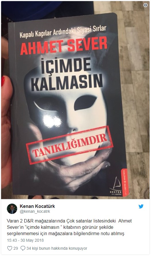 'D&R'da sansür başladı' iddiası! O kitaplar raflardan kaldırıldı! - Resim : 2