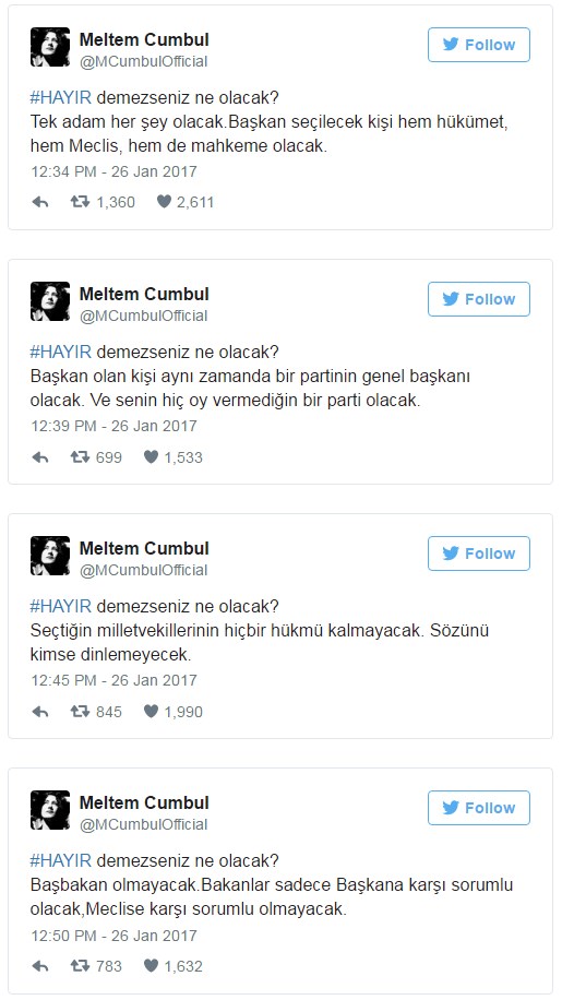 Meltem Cumbul 11 maddeyle anlattı: 'Hayır' demezseniz ne olacak? - Resim : 1