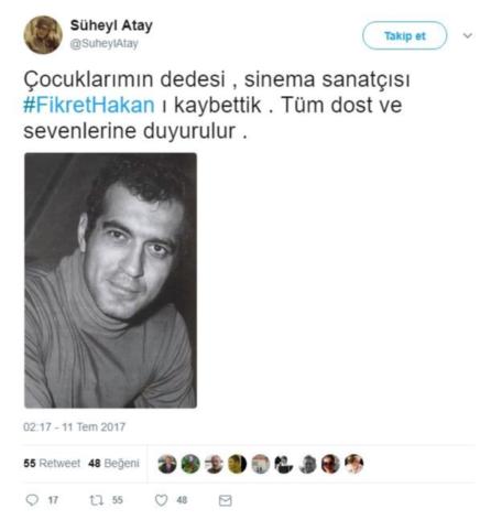 Yeşilçam'da bir çınar daha devrildi! Usta oyuncu Fikret Hakan hayatını kaybetti! - Resim : 2