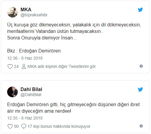 Erdoğan Demirören’in ölümü sosyal medyada gündem oldu: “Değmez efendiler değmez” - Resim : 10