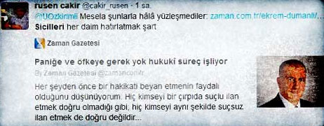 Ruşen Çakır bir tweet attı, sosyal medya sallandı! Ekrem Dumanlı 3 yıl önce ne yazmıştı? - Resim : 1