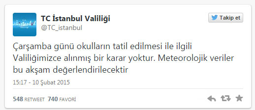 Valilik açıkladı: İstanbul'da yarın okullar tatil mi? - Resim : 1