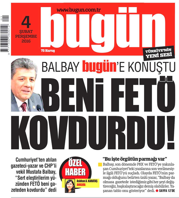 Mustafa Balbay'dan bomba açıklama: Beni Fethullah Gülen kovdurdu! - Resim : 1