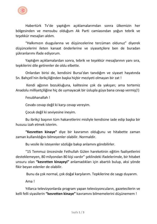 Bülent Arınç'tan Fuat Uğur ve Cem Küçük'e çok sert yanıt: “Bak küçük maşa..." - Resim : 1