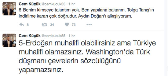 Cem Küçük'ten bomba iddia! Hürriyet o ismi görevden mi aldı? - Resim : 1