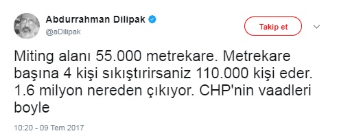 Abdurrahman Dilipak Adalet Mitingi'ni eleştireceğim derken alay konusu oldu! - Resim : 1