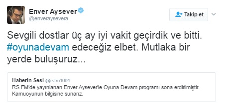 Halk Tv'den kovulmuştu! Enver Aysever hakkında flaş gelişme! - Resim : 1