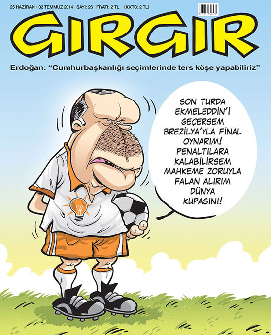 Gırgır, Başbakan'a Brezilya ile final oynatacak! - Resim : 1
