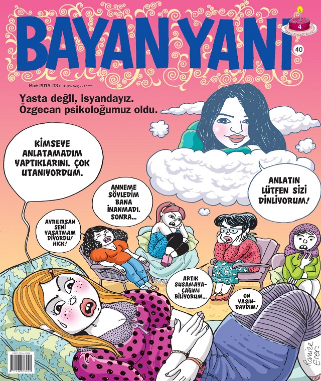 Bayan Yanı'nın 8 Mart kapağında Özgecan var! - Resim : 1