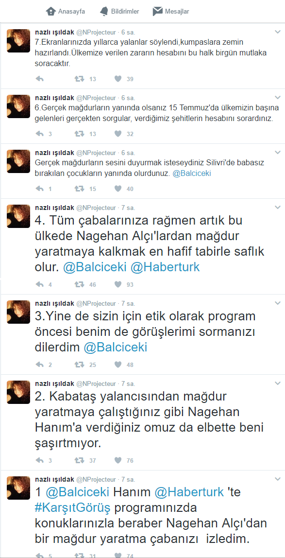 Nagehan Alçı'yla tartışan piyanistten Balçiçek İlter'e tepki! - Resim : 1