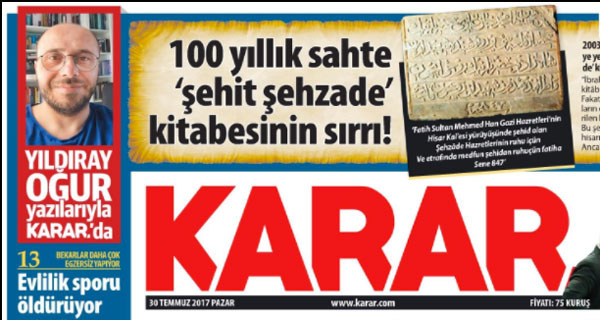 Türkiye Gazetesi'nden kovulmuştu! İşte Yıldıray Oğur'un yeni adresi! (Medyaradar/Özel) - Resim : 1