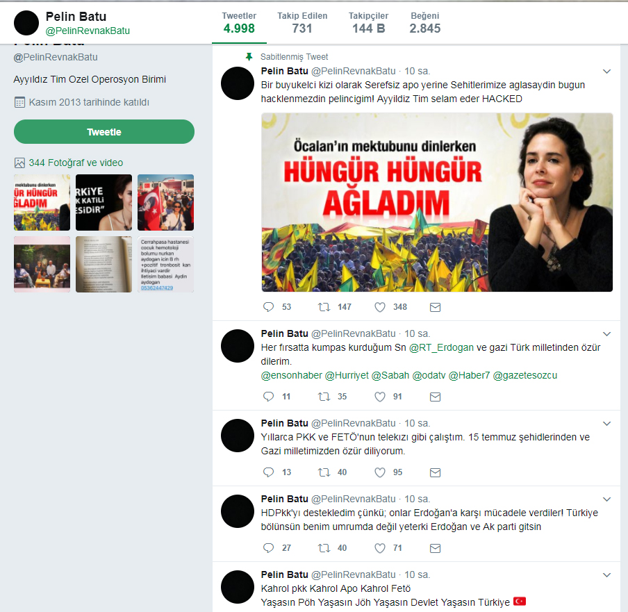 Pelin Batu'nun sosyal medya hesabı hacklendi! - Resim : 1