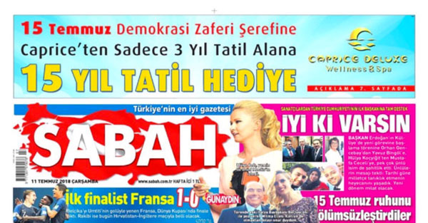 Sabah okur temsilcisi tepki çeken o reklam için ne dedi? - Resim : 1