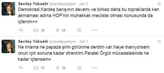 Sevilay Yükselir takipçilerini şaşırttı: "Yaşasın halkların kardeşliği, HDP barajı geçmeli" - Resim : 1