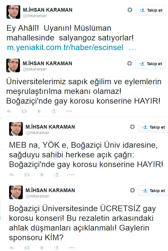 Yeni Şafak yazarının rektör oğlu konseri hedef gösterdi: "Ey ahâli uyanın..." - Resim : 2