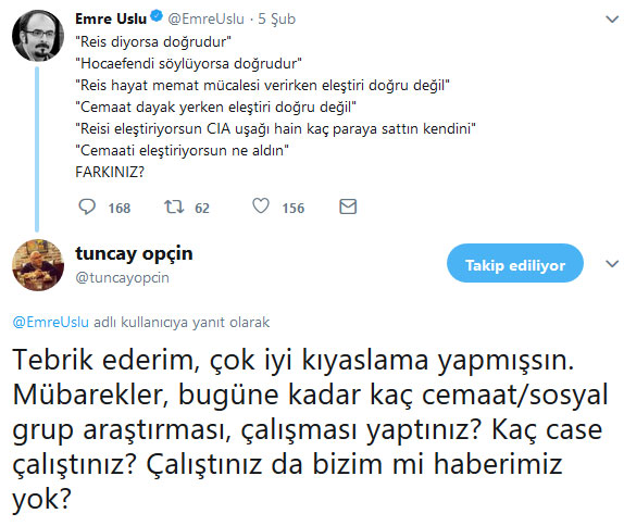 FETÖ firarisi gazeteciler Twitter'da birbirine girdi! "Tuncay saçmalamayı bırak!" - Resim : 1