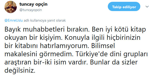 FETÖ firarisi gazeteciler Twitter'da birbirine girdi! "Tuncay saçmalamayı bırak!" - Resim : 2