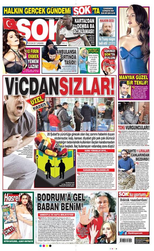 ŞOK Gazetesi'nde değişim zamanı! Genel Yayın Yönetmeni kim oldu? (Medyaradar/Özel) - Resim : 1