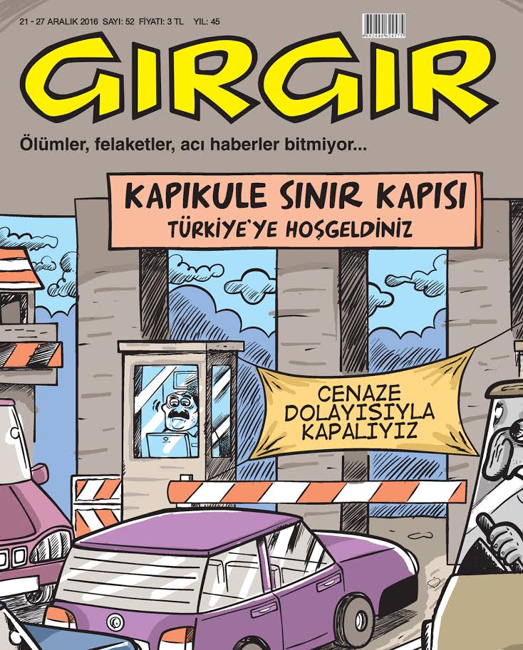 Gırgır'dan olay 'cenaze' kapağı! - Resim : 1